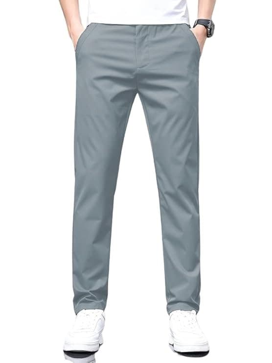 StyleCraft Men’s Slim Fit Casual Trousers