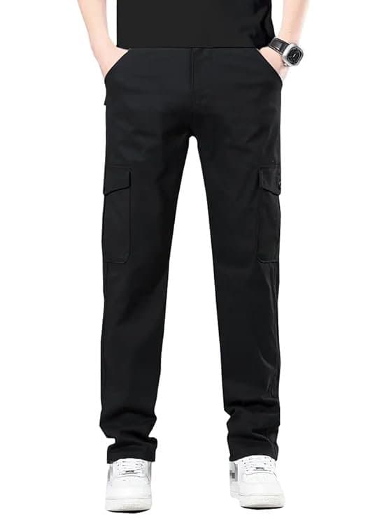 UrbanDrip Men’s Black Cargo Pants