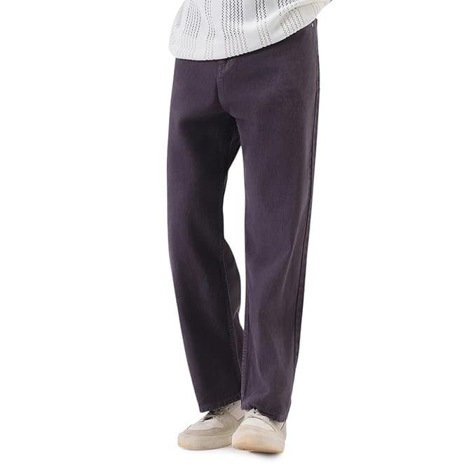 EcomX Men’s Purple Loose Fit Jeans