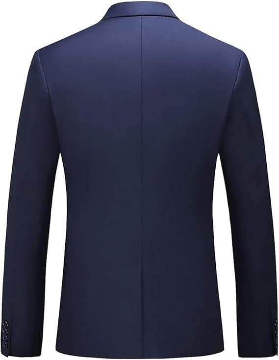 Men’s Stylish Party Casual Formal WEAR Single Breasted Blazer Roya...