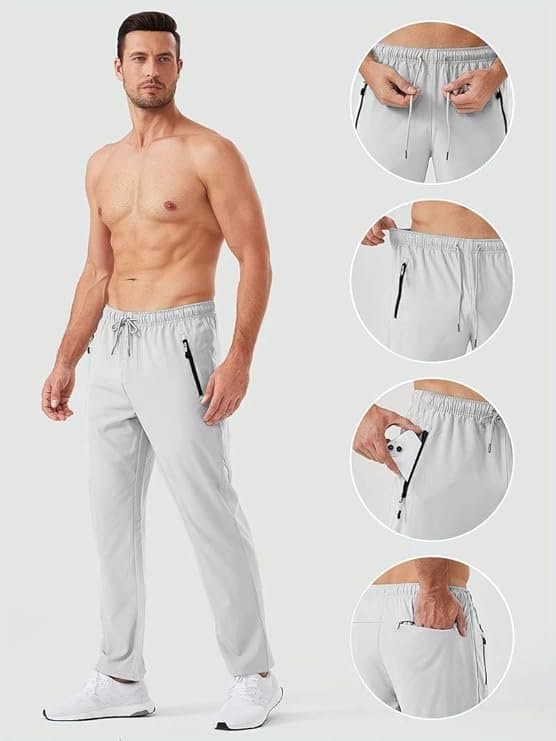 FlexWear Men’s Black Track Pants