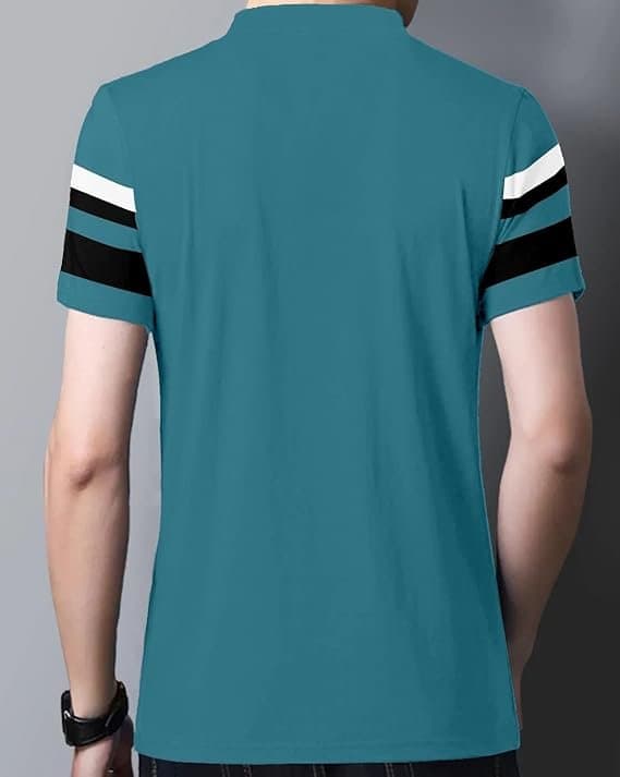 Velmora Men’s Teal Polo T