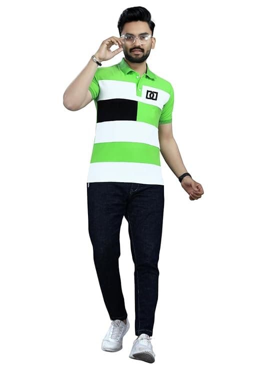 UrbanDrip Men’s Green Polycotton T