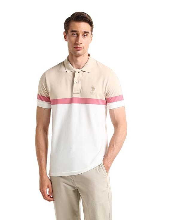 Velmora Men’s White Polo T