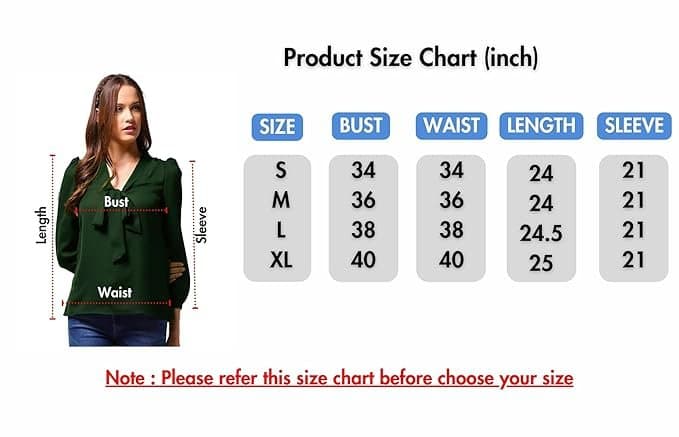 AureliaX Women’s V-Neck Balloon Sleeve Blouse