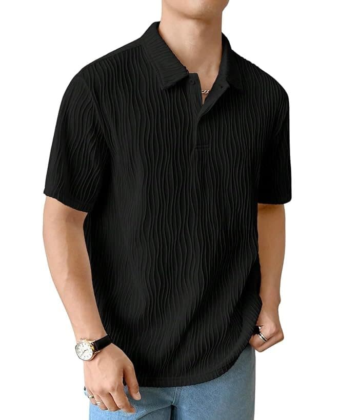 FlexWear Men’s Black Sports Training T