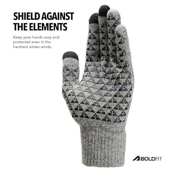 Boldfit Winter Cycling Gloves for Men & Women