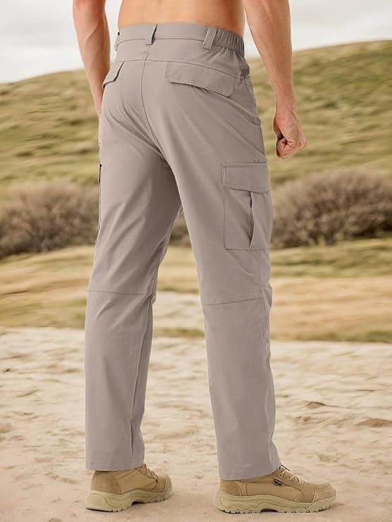 Toplot Men’s Straight Fit Functional Cargo Pants