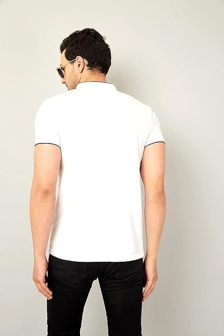 Velmora Men’s Black Polo T