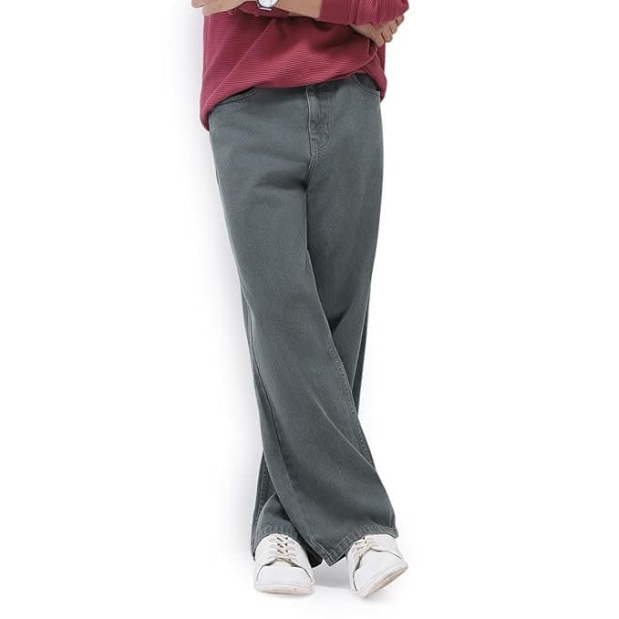 EcomX Men’s Grey Loose Fit Jeans