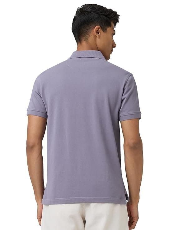 Velmora Men’s White Cotton Polo T
