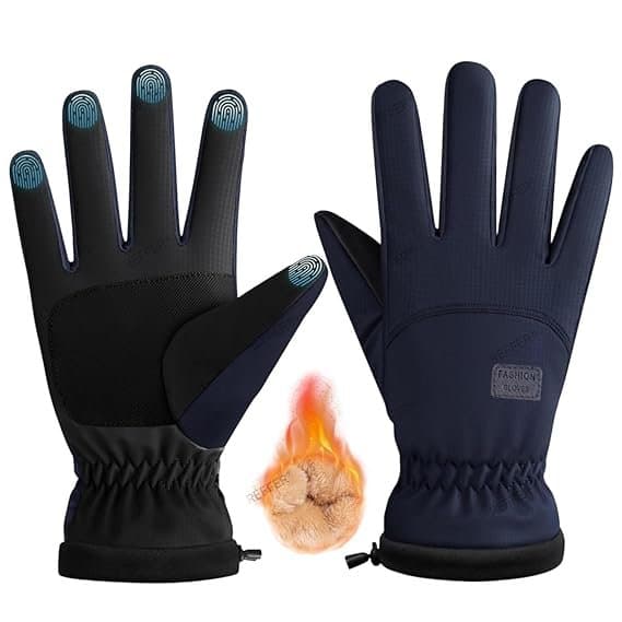 Winter Gloves for Men and Women Water Splash