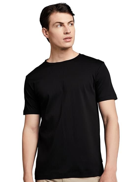 UrbanDrip Men’s Black Round Neck T