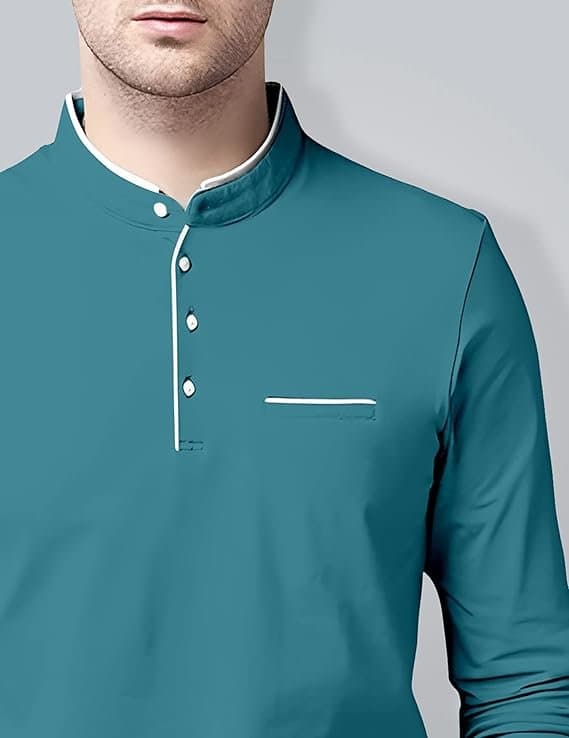 UrbanDrip Men’s Teal Full Sleeve T