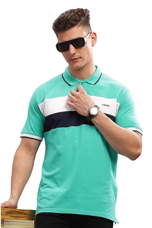 Velmora Men’s Multicolor Polo T