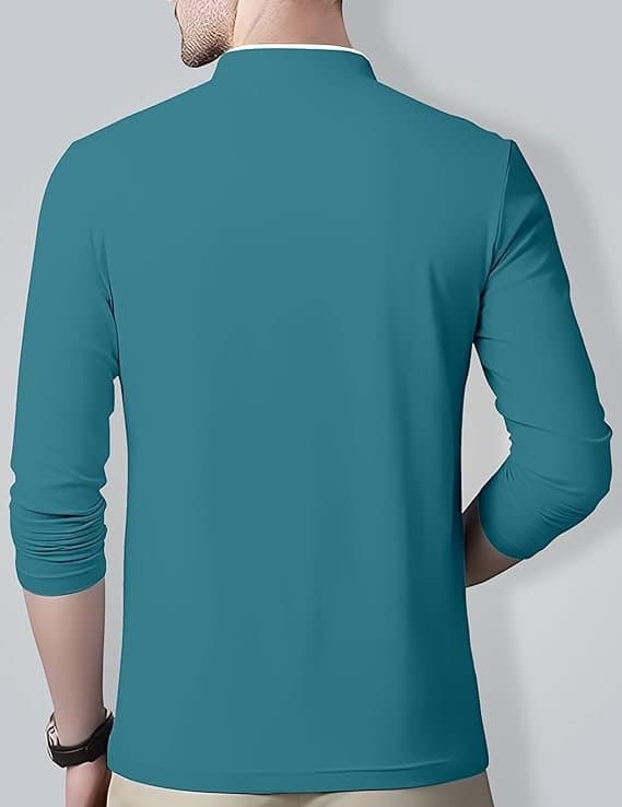 UrbanDrip Men’s Teal Full Sleeve T