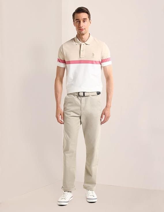 Velmora Men’s White Polo T