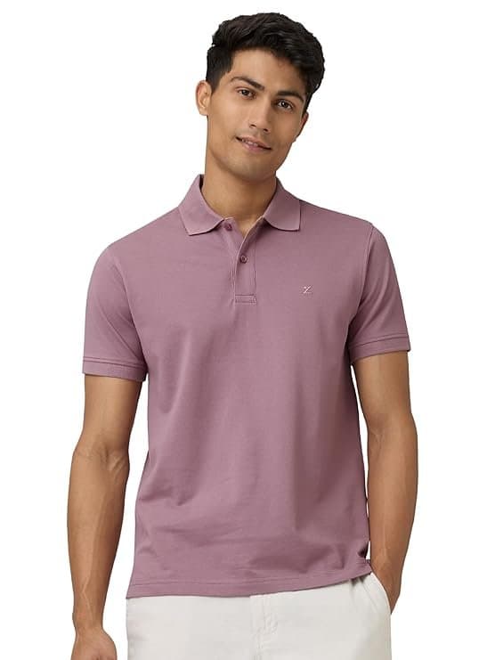 Velmora Men’s Beige Cotton Polo T
