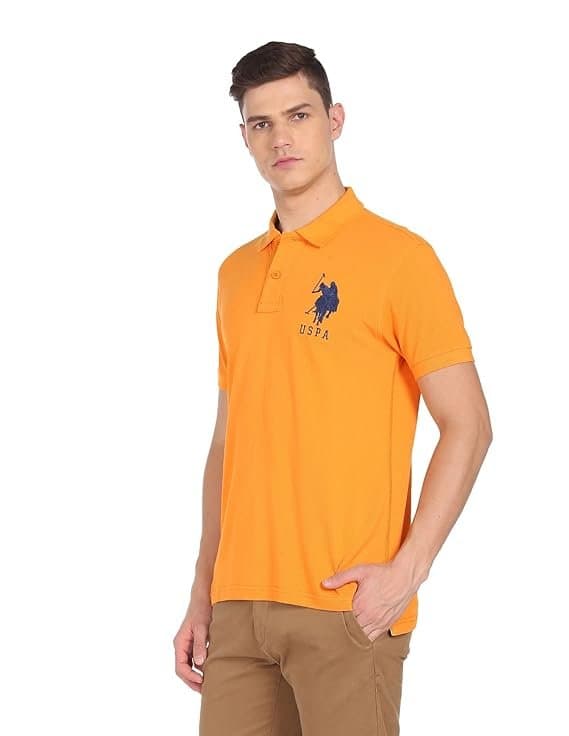 UrbanDrip Men’s Orange Regular Fit T