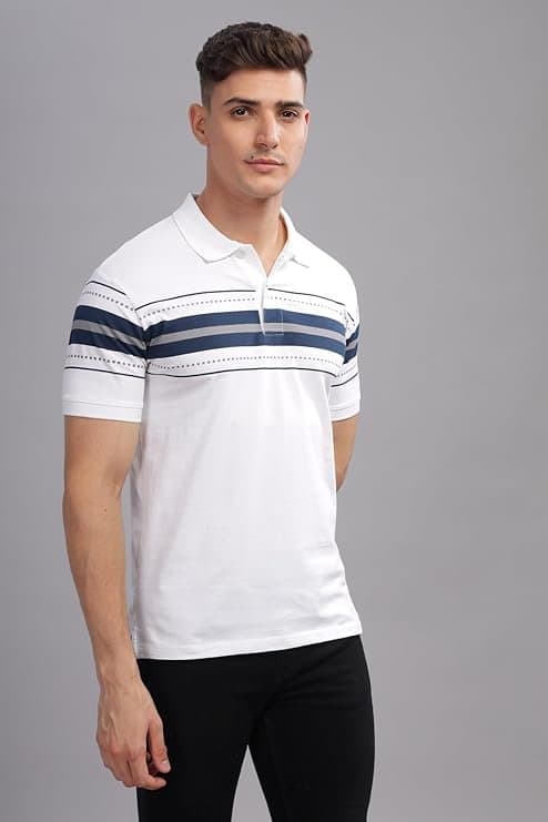 Zmode Men’s White Polo T