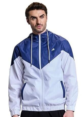 UrbanDrip Men’s Blue Windcheater Jacket