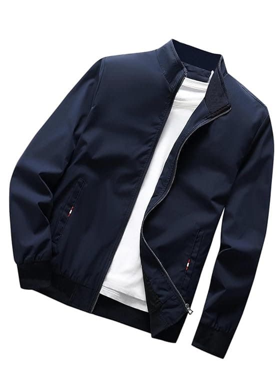 EcomX Men’s Navy Casual Jacket