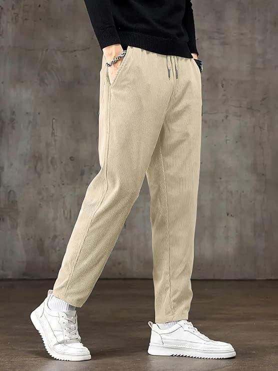 UrbanDrip Men’s Beige Corduroy Pants