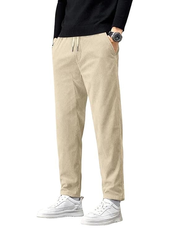 UrbanDrip Men’s Beige Corduroy Pants