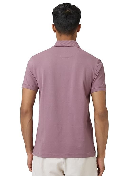 Velmora Men’s Beige Cotton Polo T