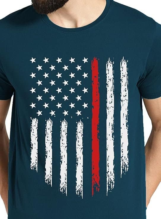UrbanDrip Men’s Blue Cotton T