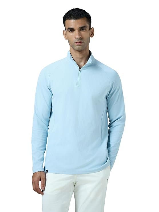 FlexWear Men’s Sky Blue High Neck T