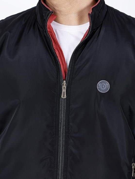 UrbanDrip Men’s Black Bomber Jacket