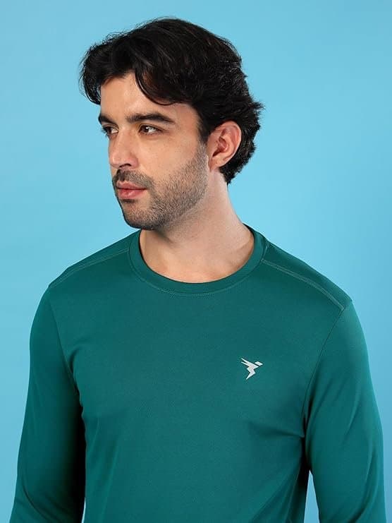 UrbanDrip Men’s Teal Slim Fit T