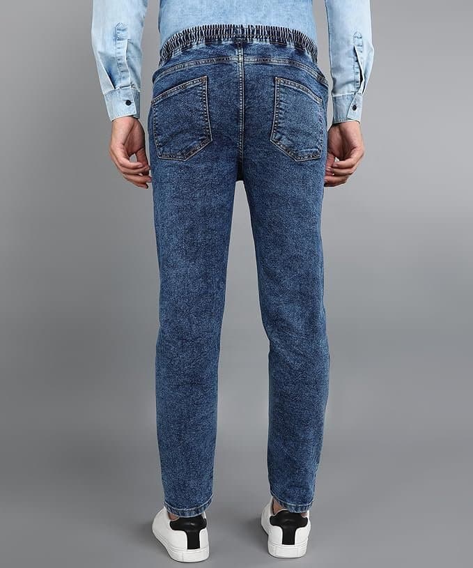 UrbanDrip Men’s Dark Blue Regular Fit Jeans