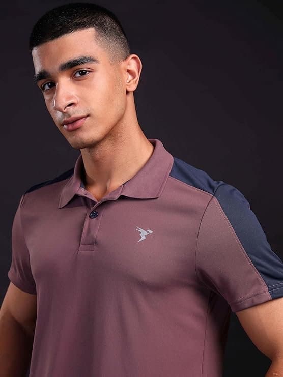 FlexWear Men’s Maroon Polo T