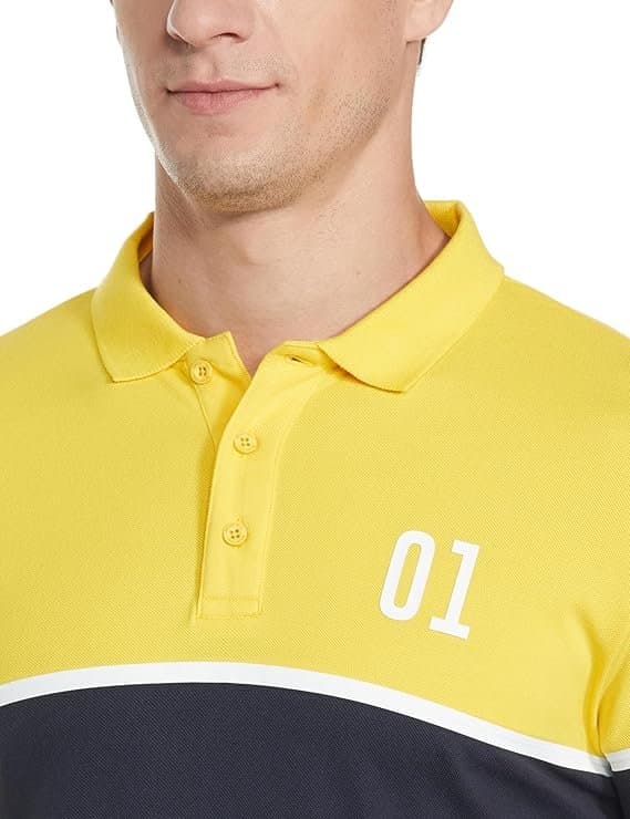 ZModeMen’s Navy Blue Polo T