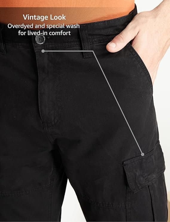 Symbol Premium Men’s Regular Fit Cargo Trousers