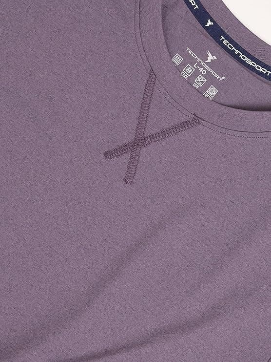 FlexWear Men’s Grey Full Sleeve Crew Neck T