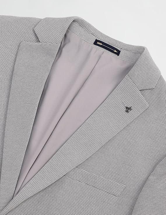 Arrow Men Business Casual Blazer Dark Grey