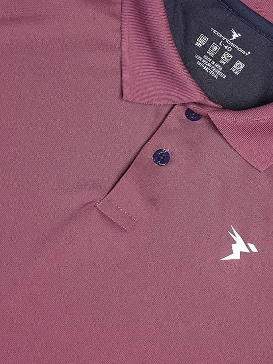 FlexWear Men’s Maroon Polo T