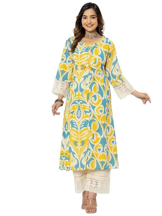 Vastrika Women’s Cotton Printed A