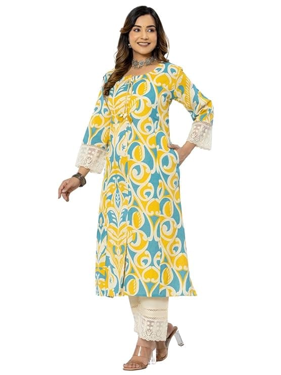 Vastrika Women’s Cotton Printed A