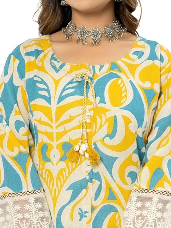 Vastrika Women’s Cotton Printed A