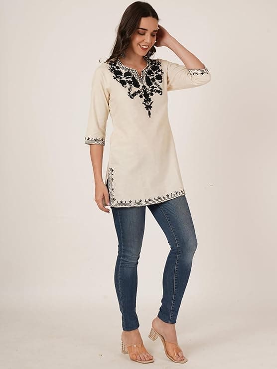 Kashmira Women’s Embroidered Ethnic Kurti