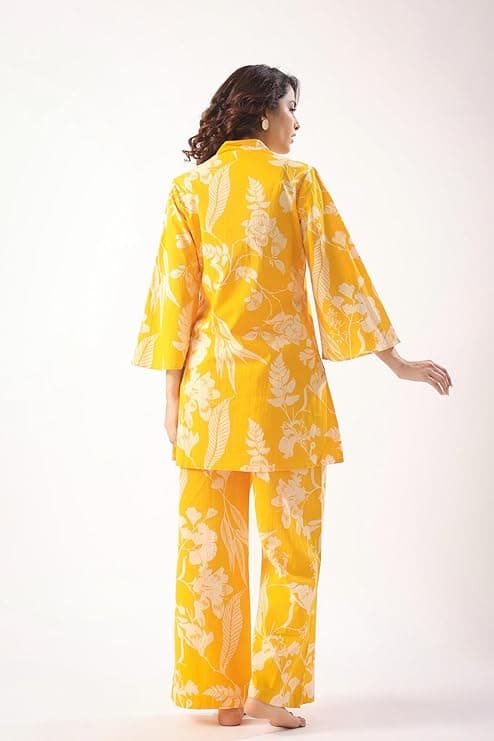 Vastrika Women’s Printed Cotton Palazzo Kurta Set