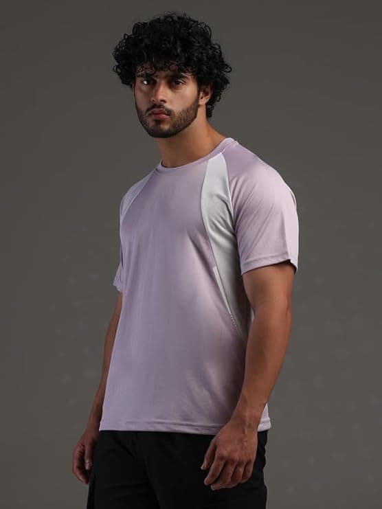 CHKOKKO Gym Tshirt for Men Workout Regular Fit Sports Activewear Man Tsh...