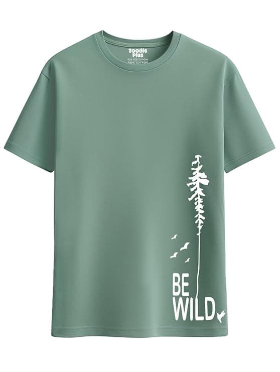 Toodlegram – 100% Pure Cotton Plus Size T Shirt for Men
