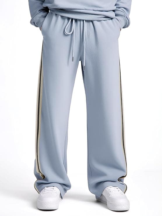 Maniac Light Grey Stripex Pant for Men