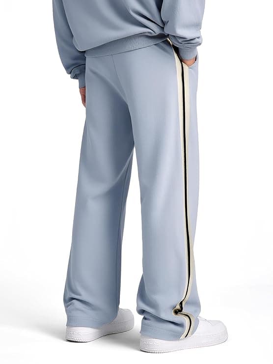 Maniac Light Grey Stripex Pant for Men