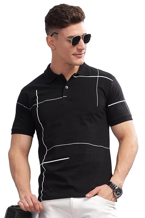 ADRO Regular Fit Polo T-Shirt for Men